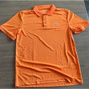 Orange Lightweight Polo Shirt Outdoor Men's Size Medium NEW